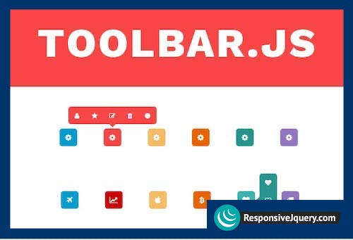 Creates tooltip style toolbars