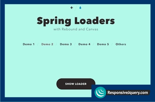 Spring Loaders with Rebound and Canvas
